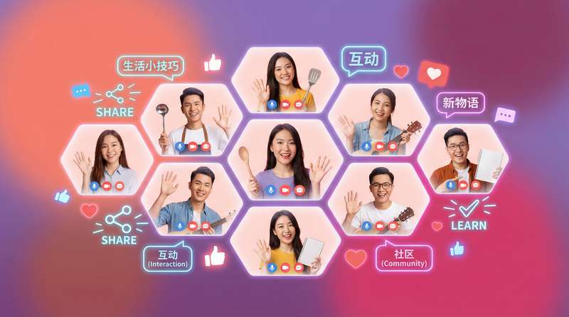 今日看料视频社区互动